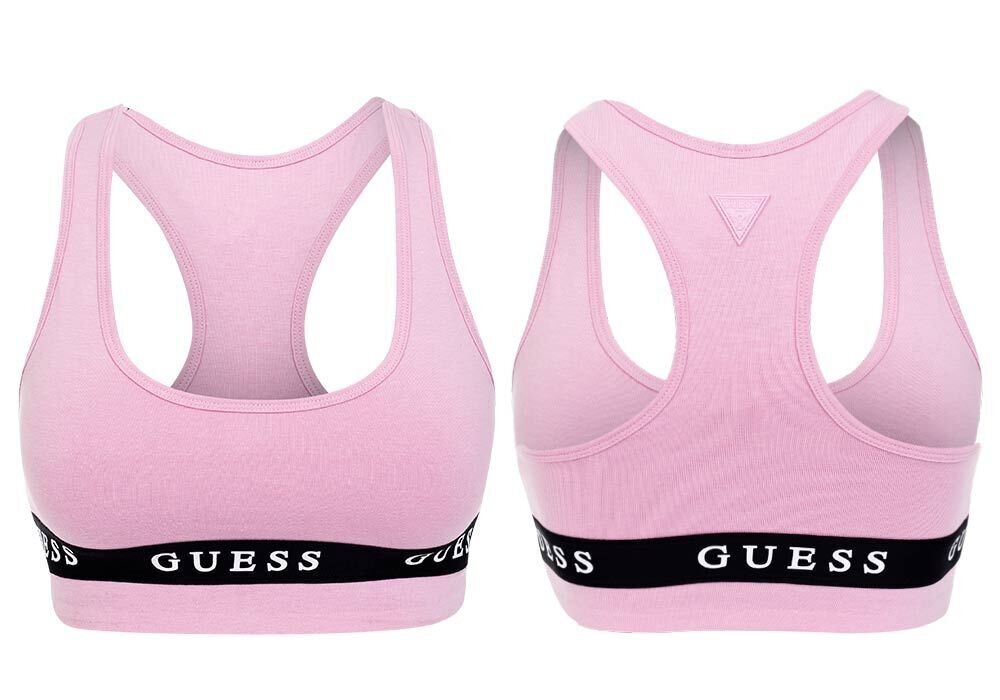 Naiste rinnahoidja Guess ALINE TOP ECO STRETCH PINK O1GA44KABR0 G4Q4 26422 hind ja info | Rinnahoidjad | kaup24.ee