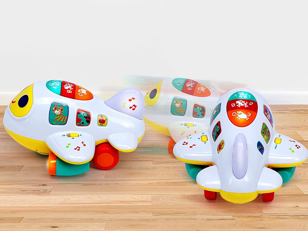 Lõbus interaktiivne lennuk väikestele lastele hind ja info | Arendavad mänguasjad | kaup24.ee