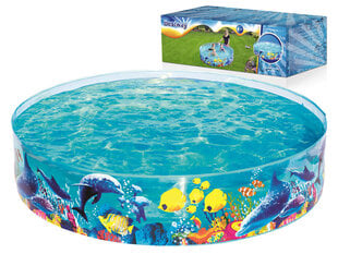 Детский бассейн с опорой Bestway Fill 'N Fun Odyssey, 183 x 38 см цена и информация | Бассейны | kaup24.ee