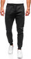 J.Style Püksid Black 68XW02-3 68XW02-3/XL hind ja info | Meeste spordiriided | kaup24.ee