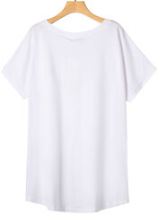 Женская футболка Glo Story White WPO 0415 WPO 0415/XL цена и информация | Женские футболки | kaup24.ee