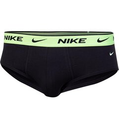 Мужские трусы NIKE 2 пары, черные 0000KE1084 M1C 40642 цена и информация | Мужские трусы | kaup24.ee