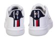 Naiste tossud TOMMY HILFIGER SIGNATURE TOMMY LEATHER CUPSOLE, valge FW0FW05219 YBR 31179 hind ja info | Naiste spordi- ja vabaajajalatsid | kaup24.ee