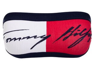 Naiste traatideta rinnahoidja TOMMY HILFIGER BANDEAU SIGNATURE, tumesinine UW0UW02245 CHS 30923 hind ja info | Rinnahoidjad | kaup24.ee