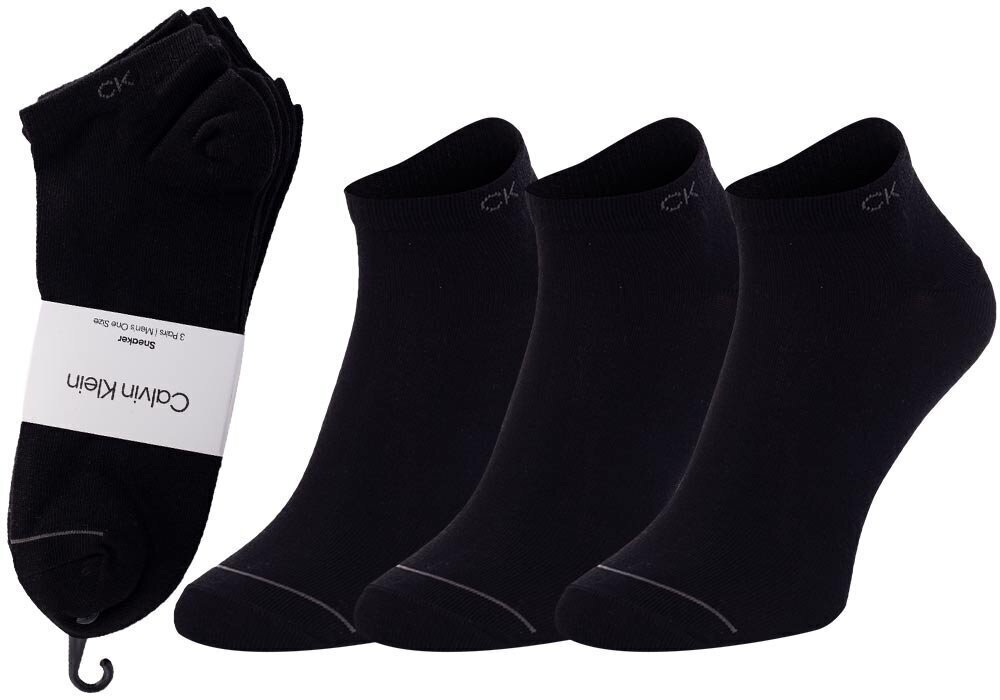 Calvin Klein meeste sokid 3pk, must hind ja info | Meeste sokid | kaup24.ee
