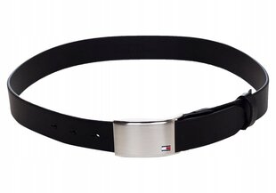 Meeste püksirihm TOMMY HILFIGER PLAQUE BELT ADJ 3,5 cm, must AM0AM01995 002 41627 цена и информация | Мужские ремни | kaup24.ee