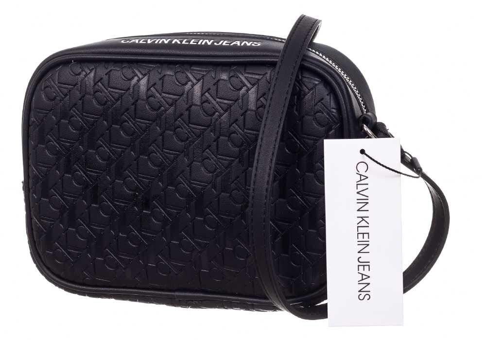 Naiste käekott Calvin Klein CAMERA BAG AOP BLACK K60K608141 BDS 36888 hind ja info | Naiste käekotid | kaup24.ee