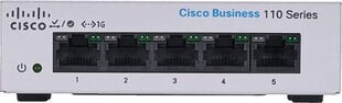 Ruuter Cisco CBS110-5T-D-EU hind ja info | Lülitid (Switch) | kaup24.ee