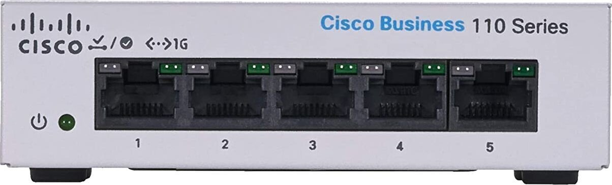 Ruuter Cisco CBS110-5T-D-EU цена и информация | Lülitid (Switch) | kaup24.ee