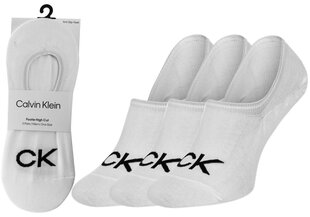 Мужские носки Calvin Klein, 3 пары, белые 701218723 002 39817 цена и информация | Meeste sokid | kaup24.ee