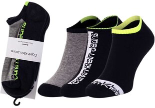 Мужские носки Calvin Klein, 3 пары, черные 701218736 001 39789 цена и информация | Мужские носки | kaup24.ee