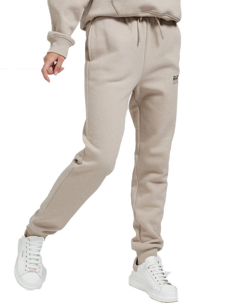 Guess naiste dressipüksid ALISHA LONG PANTS, beež O1BA01K9V31 GDBE 40051 hind ja info | Naiste spordiriided | kaup24.ee