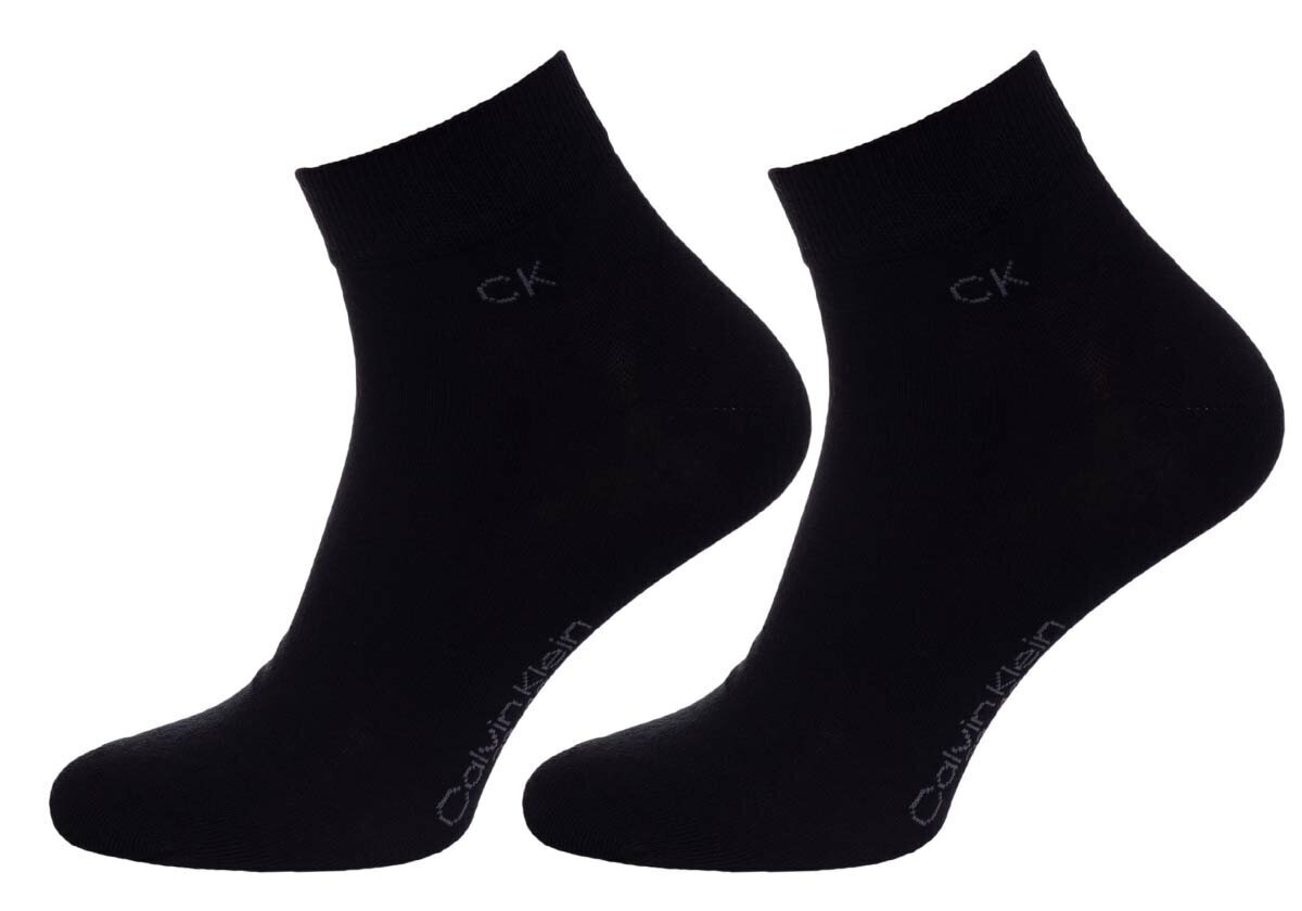 CALVIN KLEIN meeste sokid, 2 paari, must/punane 701218706 006 39793 hind ja info | Meeste sokid | kaup24.ee