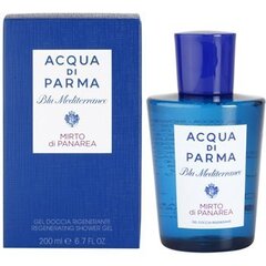 Гель для душа Acqua Di Parma Blu Mediterraneo Mirto Di Panarea 200 мл цена и информация | Парфюмированная косметика для женщин | kaup24.ee