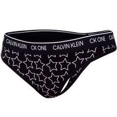 Женские трусики-стринги Calvin Klein THONG (AVERAGE), черные 000QF5733E V52 40609 цена и информация | Трусики | kaup24.ee