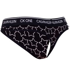 Женские трусики-стринги Calvin Klein THONG (AVERAGE), черные 000QF5733E V52 40609 цена и информация | Трусики | kaup24.ee