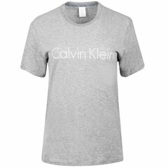 Женская футболка Calvin Klein T-SHIRT SS NECK CREW, серая 000QS6105E XS9 40599 цена и информация | Футболка женская | kaup24.ee