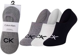Мужские носки Calvin Klein, 3 пары, черные/белые/серые 701218723 003 39816 цена и информация | Meeste sokid | kaup24.ee