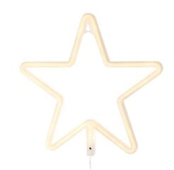 Светодиодная рождественская звезда, теплый белый цвет цена и информация | гирлянда, 10 вел 4 см | kaup24.ee