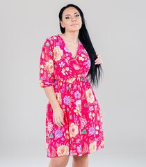 Naiste kleit Zabaione Mia KL*01, roosa / beež 4067218044079 цена и информация | Платья | kaup24.ee