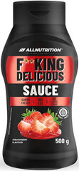 Соус клубничный AllNutrition Fitking Delicious Sauce, 500 г цена и информация | Соусы | kaup24.ee