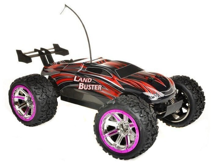 Land Buster 1:12 Monster Truck RTR 27 / 40MHz – punane цена и информация | Poiste mänguasjad | kaup24.ee