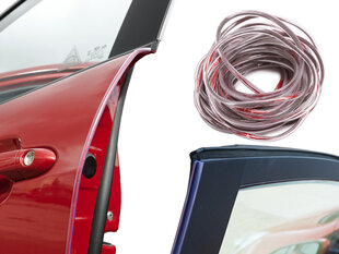 Бампер для кромки двери автомобиля, 5 м, прозрачный цена и информация | Дополнительные принадлежности | kaup24.ee