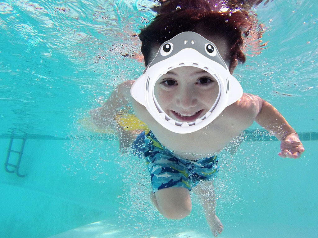 Laste sukeldumismask - hai hind ja info | Ujumismaskid | kaup24.ee