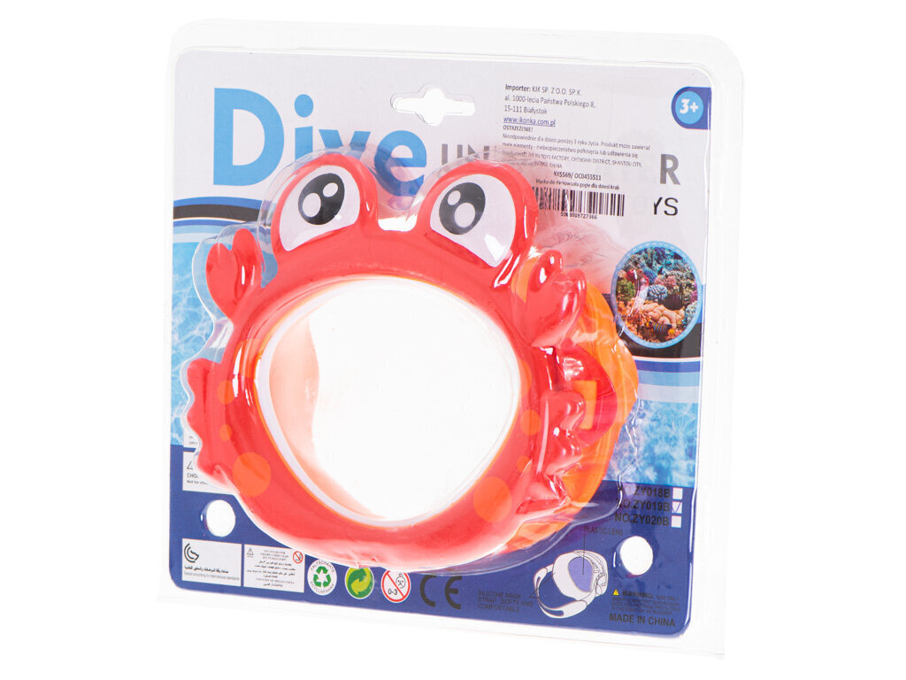 Lastehai sukeldumisprillide mask hind ja info | Ujumismaskid | kaup24.ee