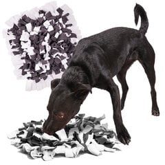 Kassi/koera mänguasi hariv haistmismatt, hall-valge hind ja info | Mänguasjad koertele | kaup24.ee