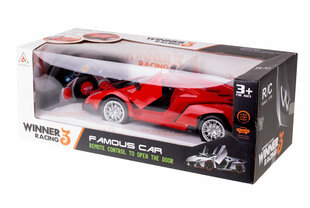 RC Winner Racing 3 Lamborghini punane auto hind ja info | Poiste mänguasjad | kaup24.ee