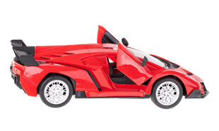 RC Winner Racing 3 Lamborghini punane auto hind ja info | Poiste mänguasjad | kaup24.ee
