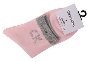 Naiste sokid Calvin Klein, 1 paar, roosa 701218782 004 39750 цена и информация | Женские носки | kaup24.ee