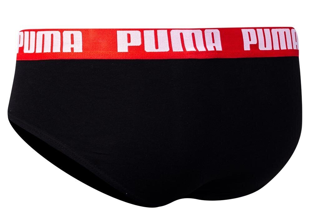 Puma meeste aluspüksid 2 paari, 2P punane/must 889 100 20 40005 hind ja info | Meeste aluspesu | kaup24.ee