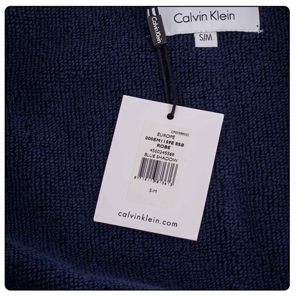 Calvin Klein meeste hommikumantel, tumesinine, 000EM1159E 8SB 42082 hind ja info | Meeste hommikumantlid, pidžaamad | kaup24.ee