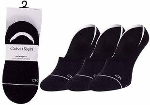 Calvin Klein naiste sokid 3pk, must цена и информация | Женские носки | kaup24.ee