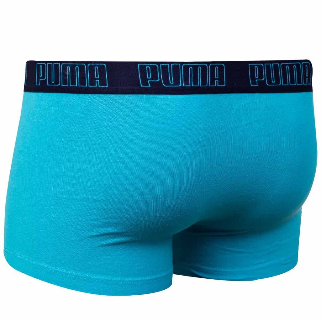 PUMA meeste bokserid TRUNKS, 2 paari, sinine, tumesinine 935015 05 41721 hind ja info | Meeste aluspesu | kaup24.ee