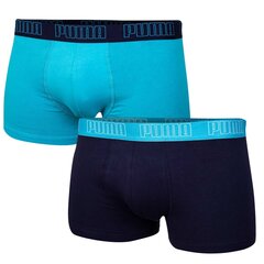 Мужские боксеры Puma TRUNKS 2 пары, синие, темно-синие, 935015 05 41721 цена и информация | Мужские трусы | kaup24.ee