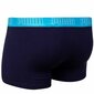 PUMA meeste bokserid TRUNKS, 2 paari, sinine, tumesinine 935015 05 41721 цена и информация | Meeste aluspesu | kaup24.ee