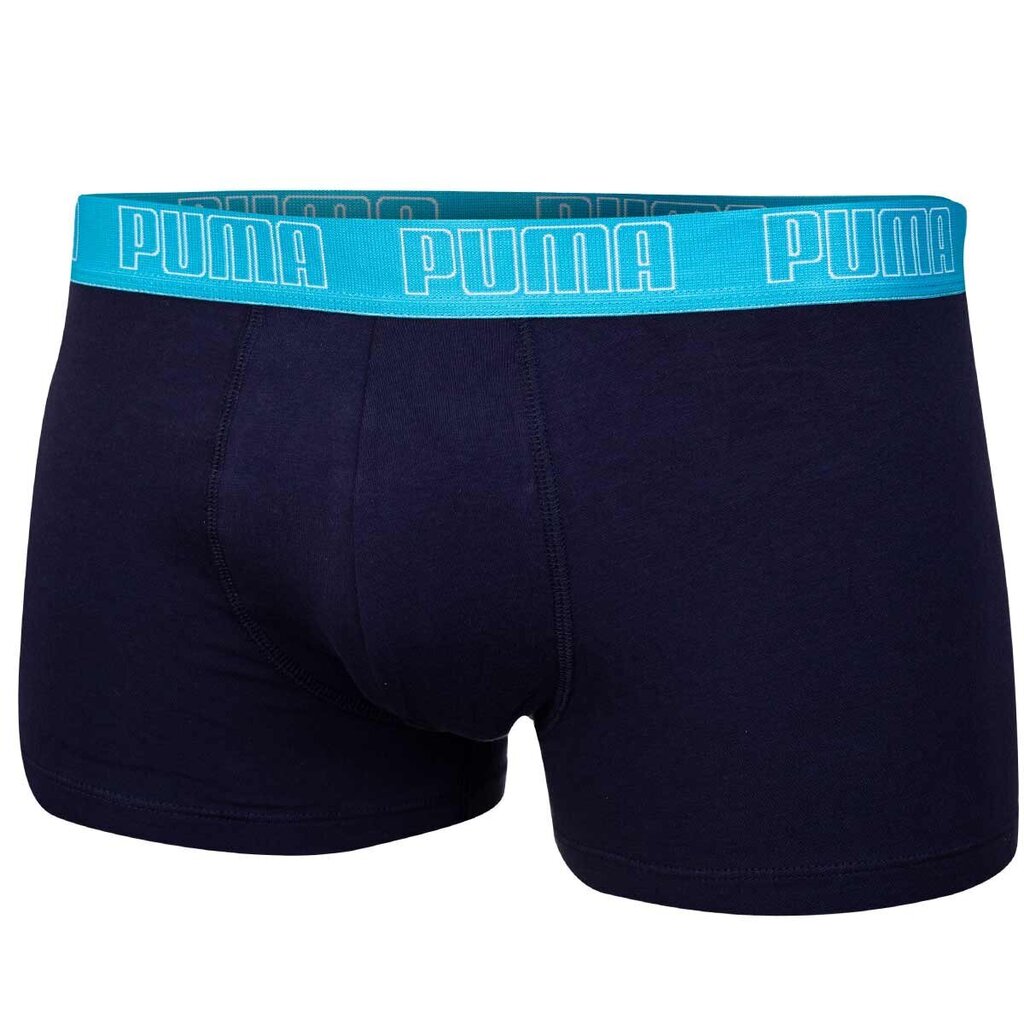 PUMA meeste bokserid TRUNKS, 2 paari, sinine, tumesinine 935015 05 41721 цена и информация | Meeste aluspesu | kaup24.ee