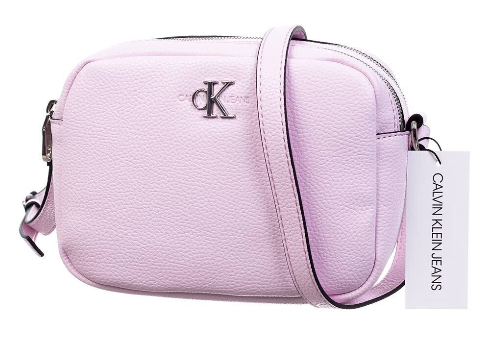 Klein naiste kott DOUBLE ZIP CROSSBODY PINK K60K607479 TN9 36865 цена и информация | Naiste käekotid | kaup24.ee