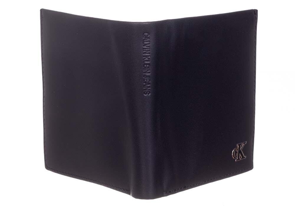 Calvin Klein meeste rahakott N/S TRIFOLD W/COIN BLACK K50K506806 BDS 36885 hind ja info | Meeste rahakotid | kaup24.ee