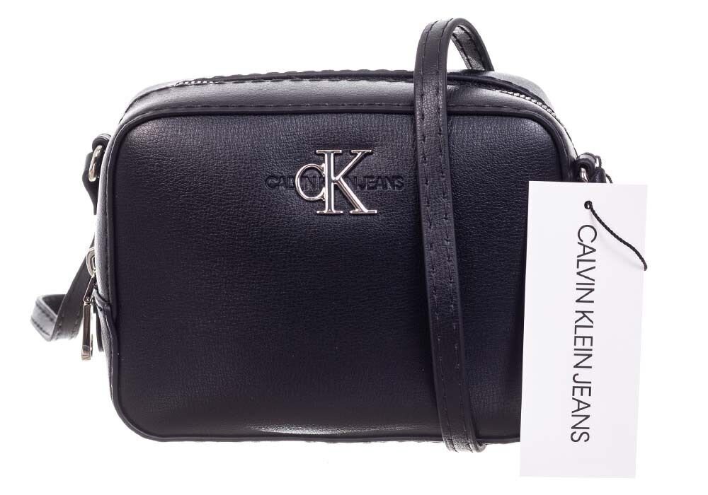 Calvin Klein naiste käekott SM CAMERA BAG BLACK K60K607485 BDS 36796 цена и информация | Naiste käekotid | kaup24.ee