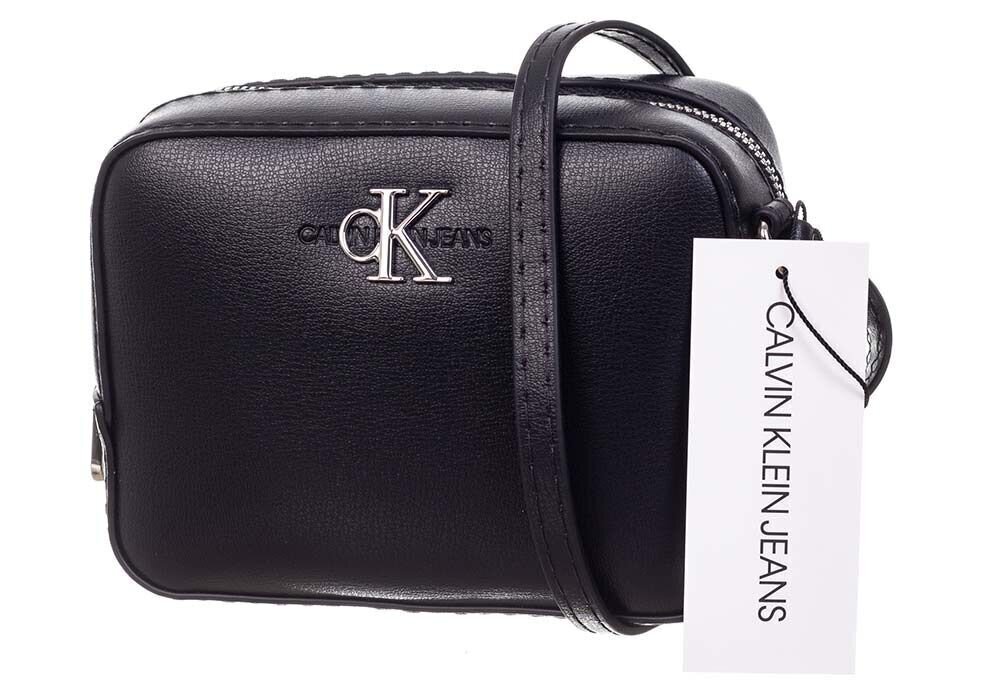 Calvin Klein naiste käekott SM CAMERA BAG BLACK K60K607485 BDS 36796 hind ja info | Naiste käekotid | kaup24.ee