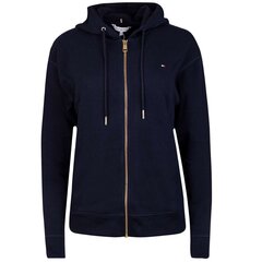 Женская толстовка Tommy Hilfiger, с капюшоном, на молнии, темно-синяя, WW0WW32304 DW5 41175 цена и информация | Женские кофты | kaup24.ee