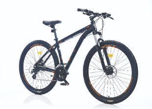 Jalgratas 27.5'' Corelli Zoi 2.0 must / oranž hind ja info | Jalgrattad | kaup24.ee