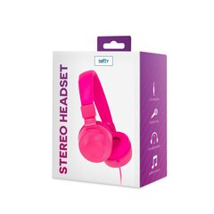 Setty wired headphones pink цена и информация | Наушники | kaup24.ee