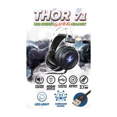 Rebeltec Thore 7.1 USB hind ja info | Kõrvaklapid | kaup24.ee