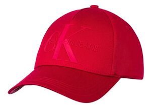 Женская кепка Calvin Klein MONOGRAM CAP TPU RED K60K607768 XAP 36874 цена и информация | Calvin Klein Женские аксессуары | kaup24.ee