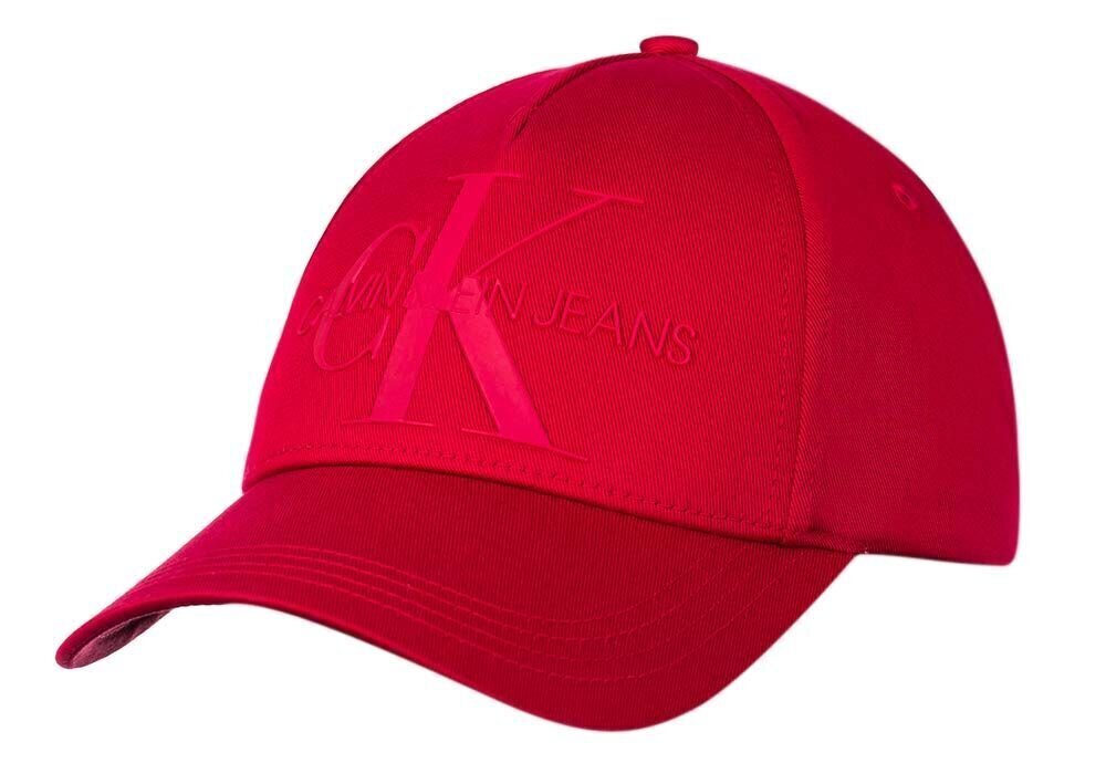 Naiste müts Calvin Klein MONOGRAM CAP TPU RED K60K607768 XAP 36874 hind ja info | Naiste mütsid ja peapaelad | kaup24.ee